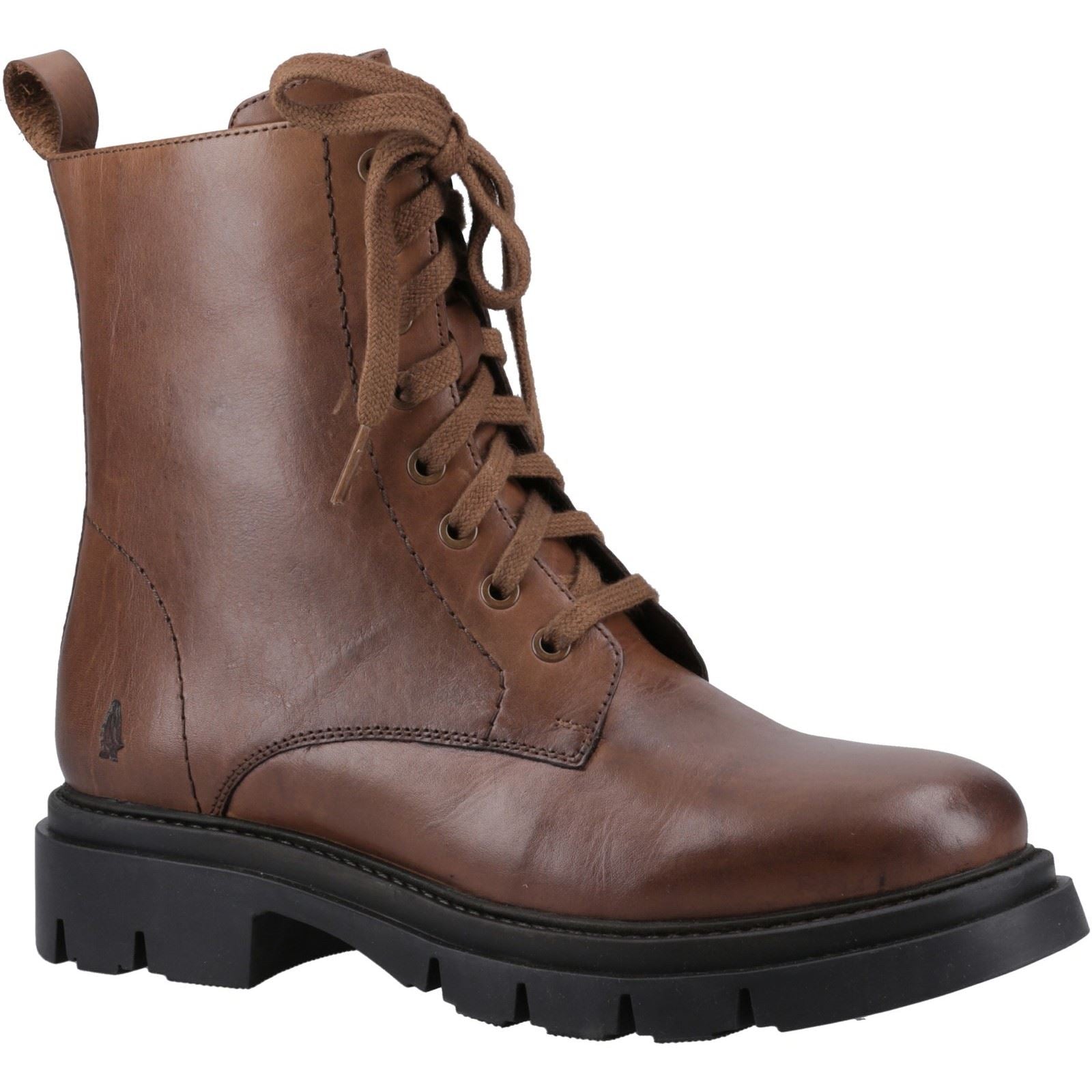 Hush Puppies Rhea Leather Women's Brown Boots