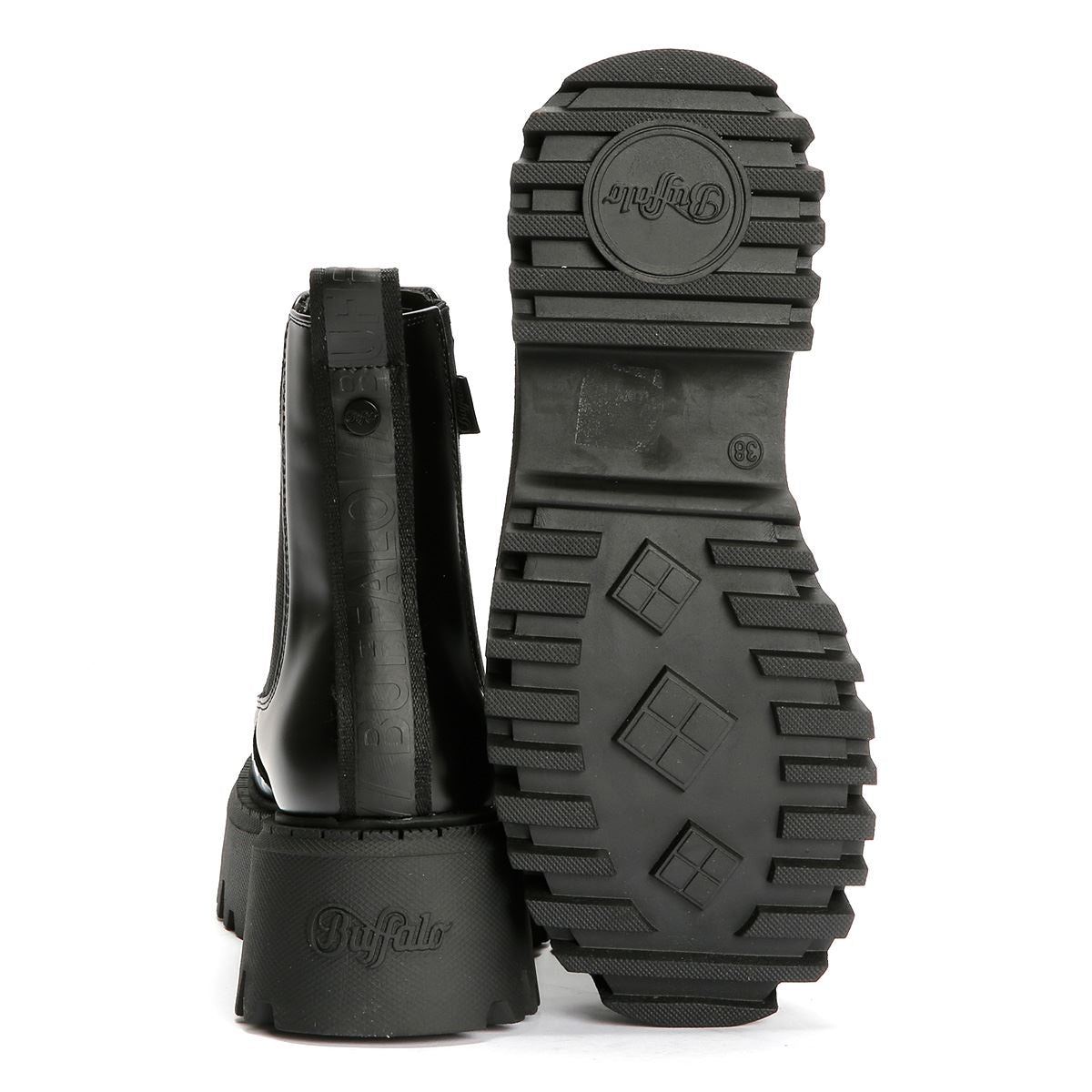 Buffalo Aspen Chelsea Women's Black Boots