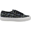 Superga 2750 Floral Print Cotton Women's Dark Grey/Floral Print Sneakers