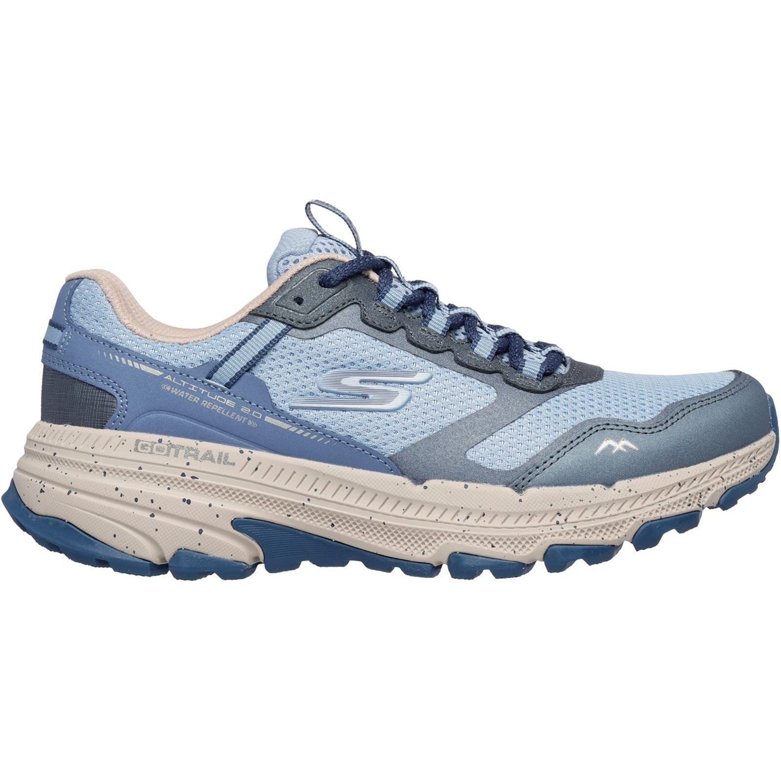 Skechers Performance GO RUN Trail Altitude 2.0 Ravine Leather Women's Slate Sneakers