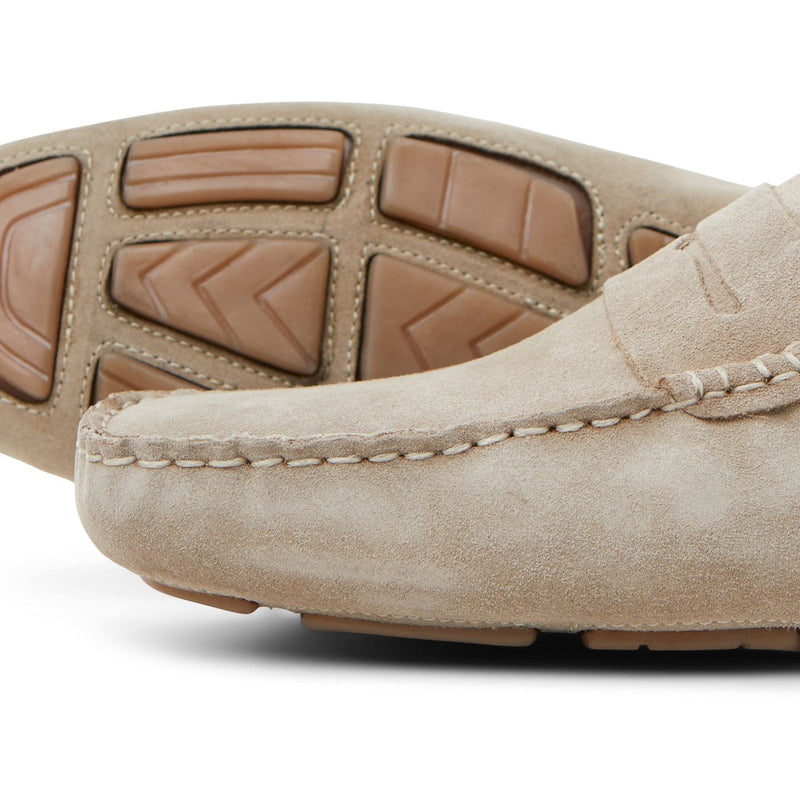 Jack & Jones Jensen Suede Men's Moonbeam Loafers