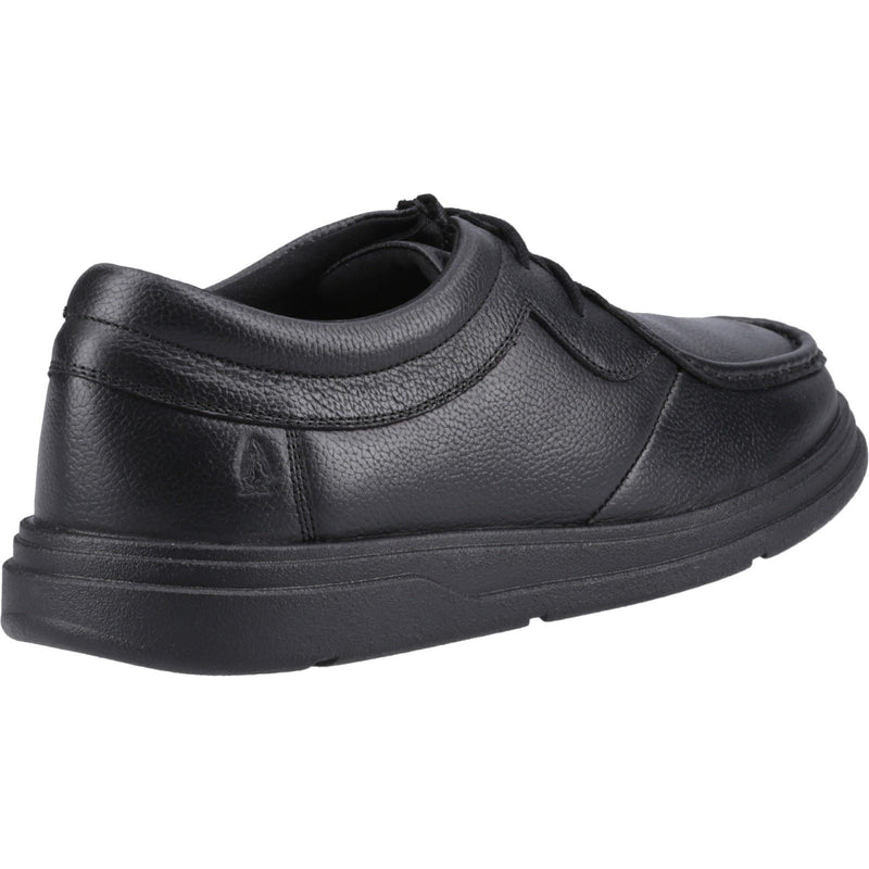 Hush Puppies Ronan Mocc Leather Boys's Black Moccasins Shoes
