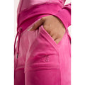 Juicy Couture Del Ray Pant Polyester Women's Bright Pink Joggers