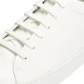 JAK Royal Leather Men's White Sneakers