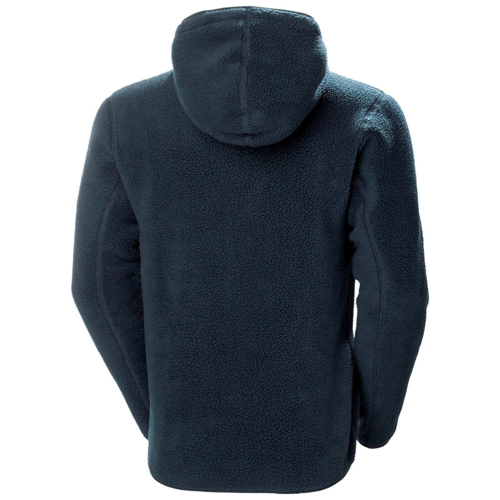 Helly Hansen Workwear Heritage Pile Hoodie Men's Blue Fleece Jacket