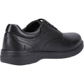 Hush Puppies Marco Leather Men's Black Lace-Up Shoes