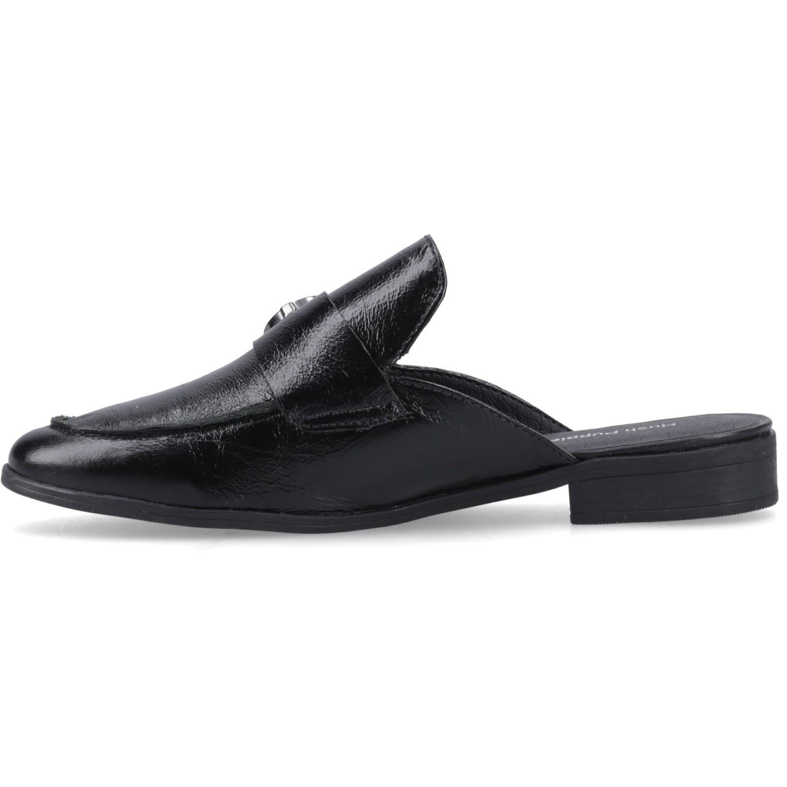 Hush Puppies Calla Leather Women's Black Mules