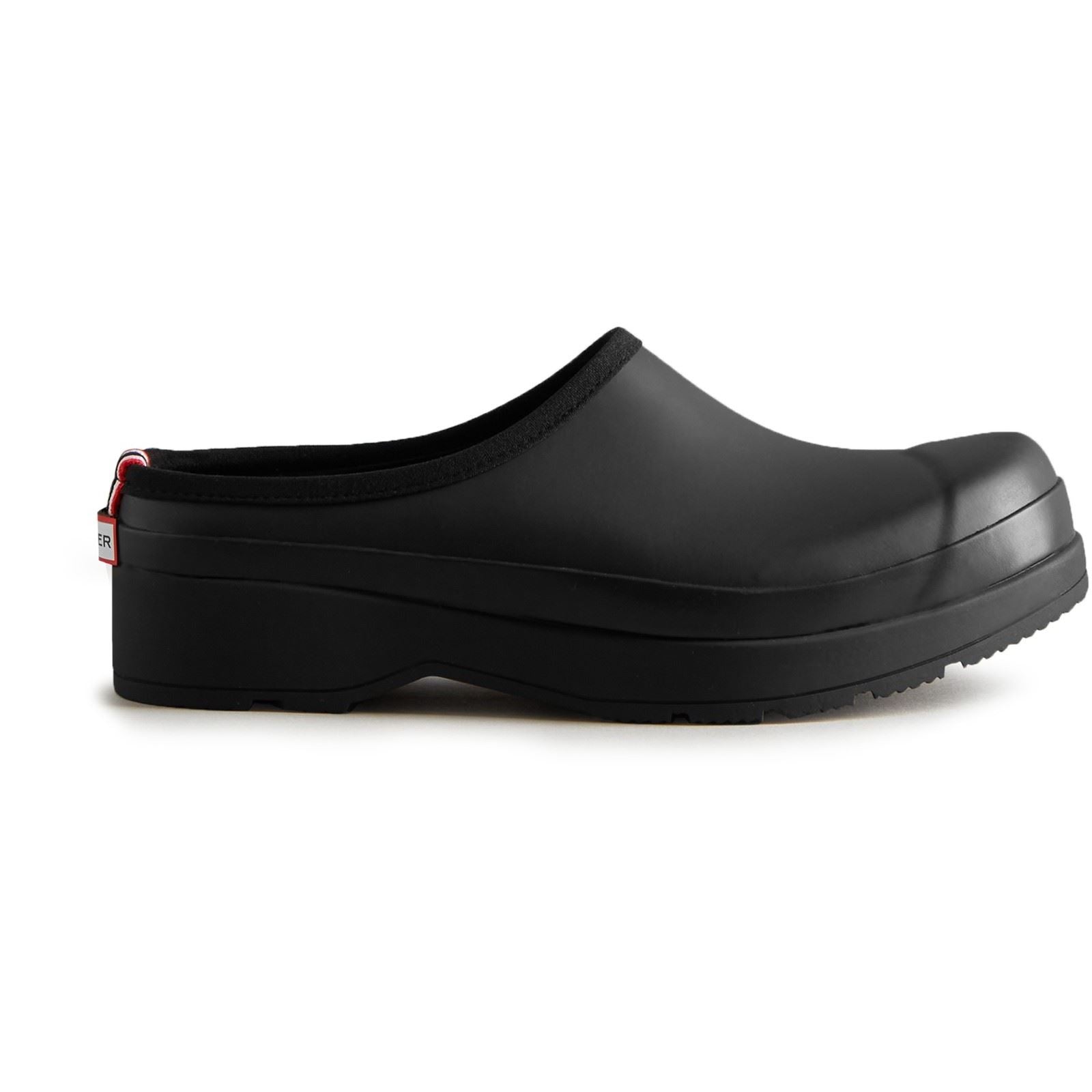 Hunter Play Clog Rubber Men's Black Garden Shoes