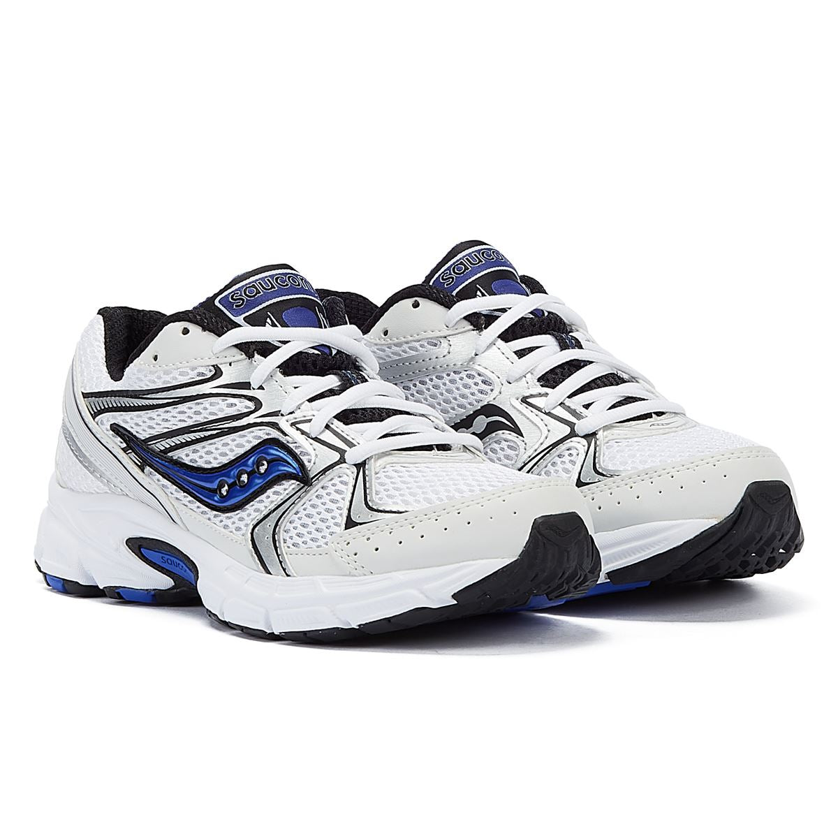 Saucony Ride Millenium White/Blue Sneakers