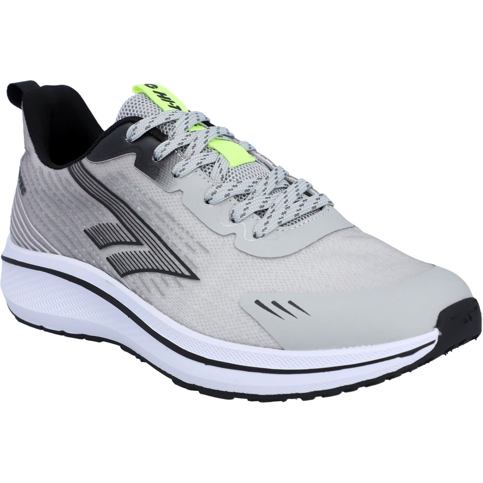Hi-Tec Santorini Synthetic Men's Cool Grey/Black/Acid Lime Sneakers