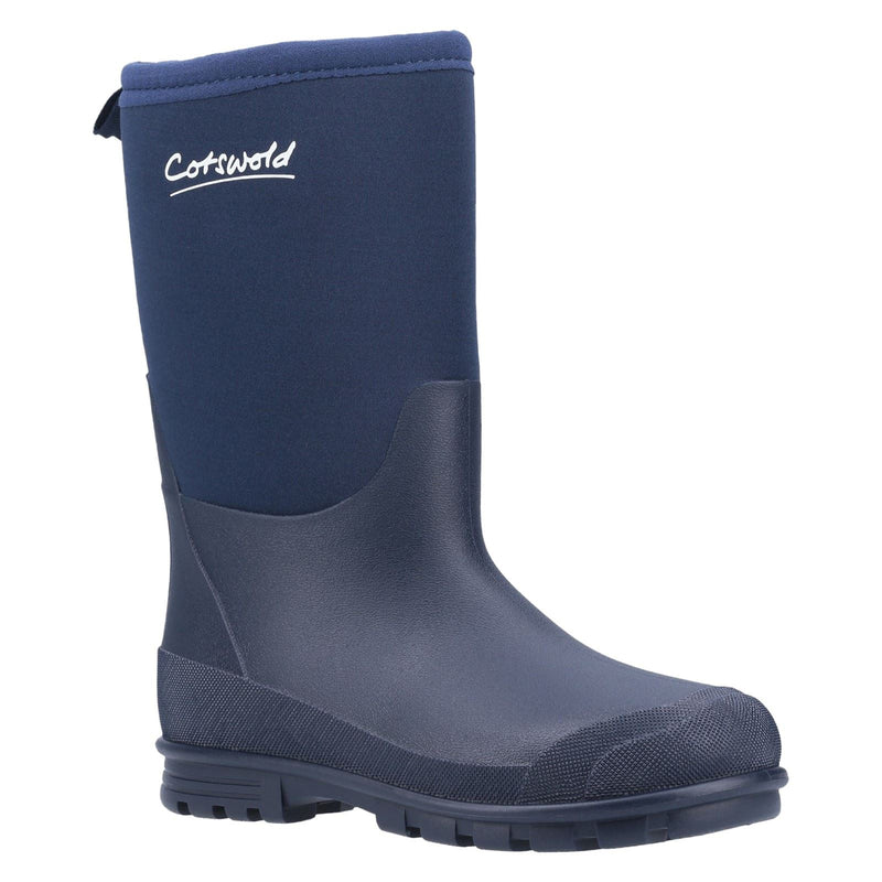 Cotswold Hilly Synthetic Blue Wellington Boots