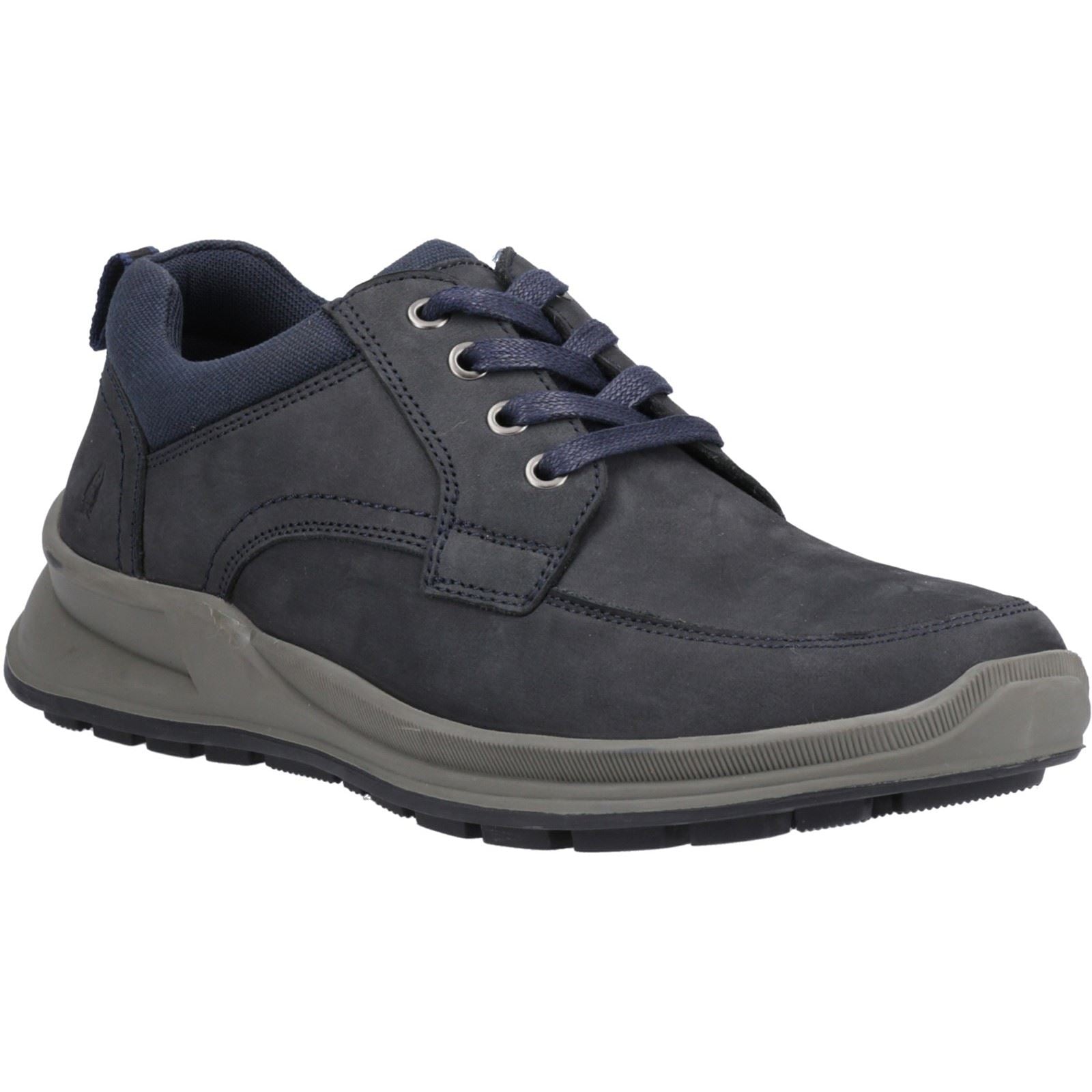 Hush Puppies Adam Nubuck Men's Navy Lace-Up Shoes