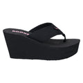 Rocket Dog Diver Nylon Women's Black Wedges