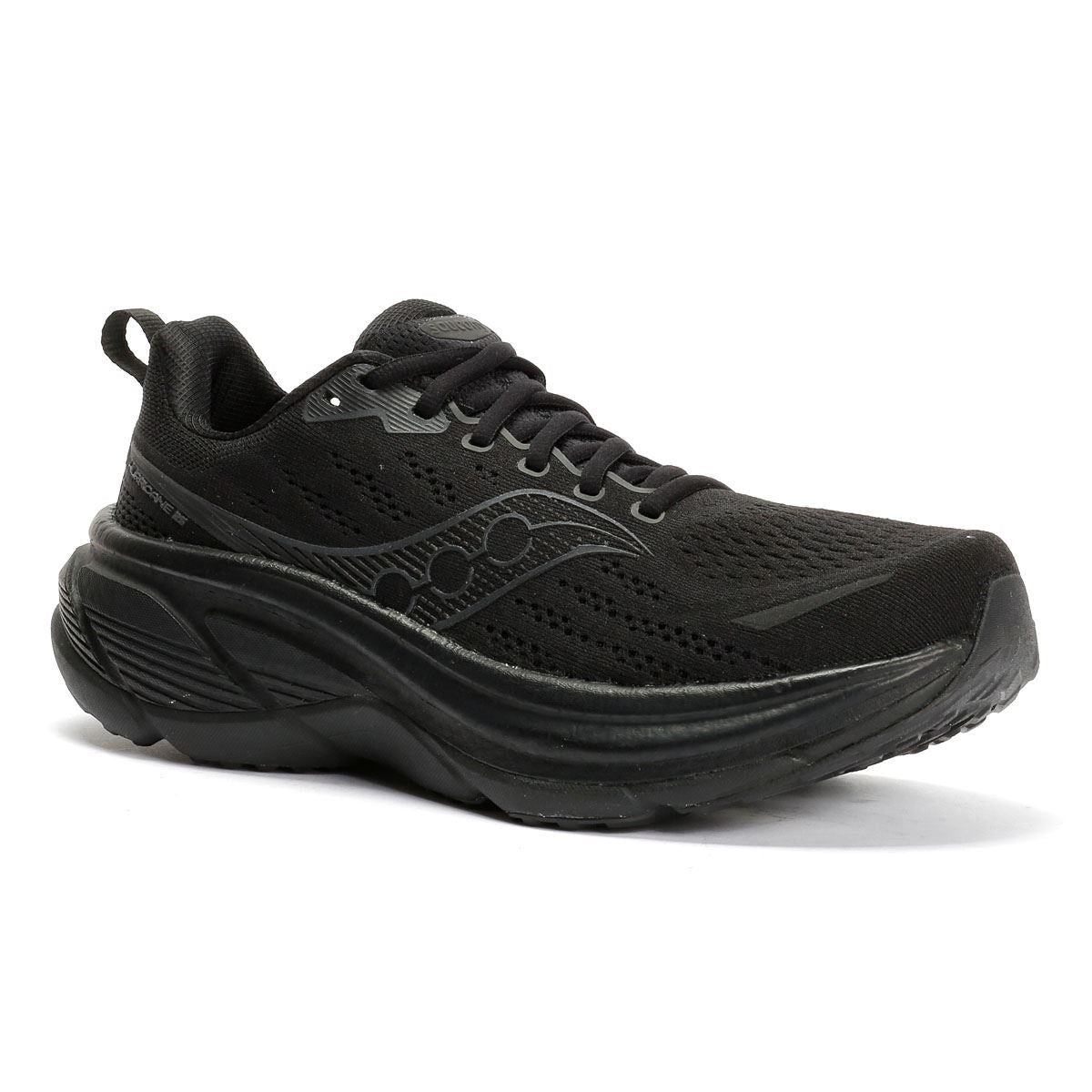 Saucony Hurricane 25 Men's Triple Black Sneakers