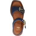 Dune Loells Denim Women's Navy Sandals