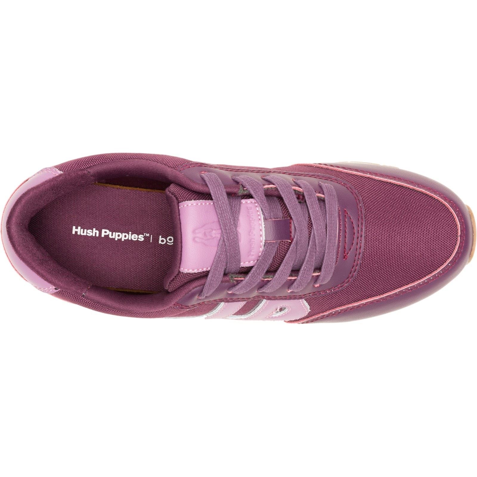 Hush Puppies Seventy8 Leather Women's Fig Sneakers