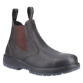 Hard Yakka Outback Leather Brown Safety Boots