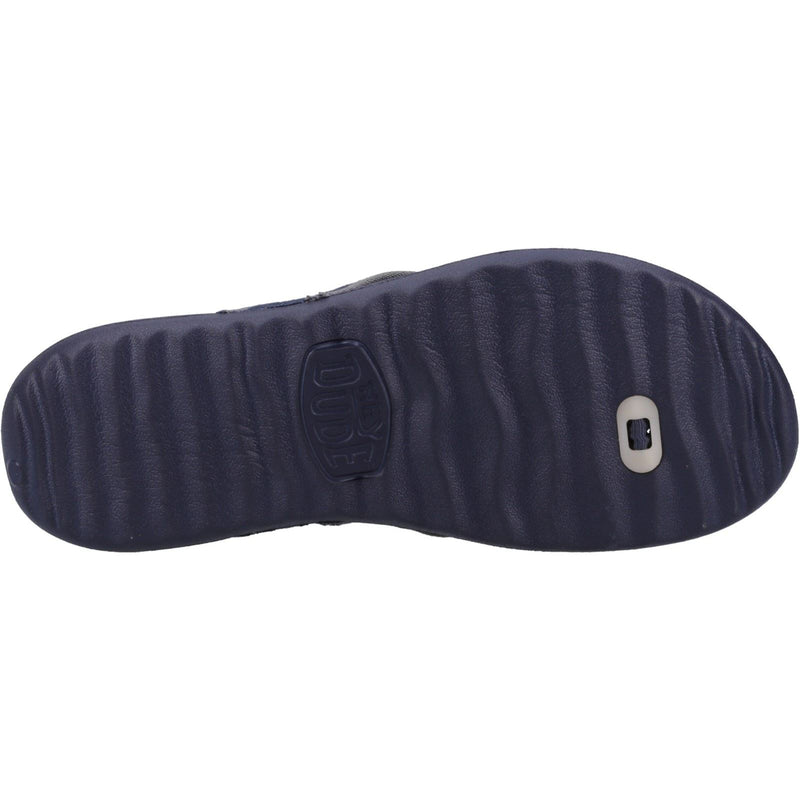 HEYDUDE Myers Flip Sport Mode Polyester Men's Navy/Navy Sandals