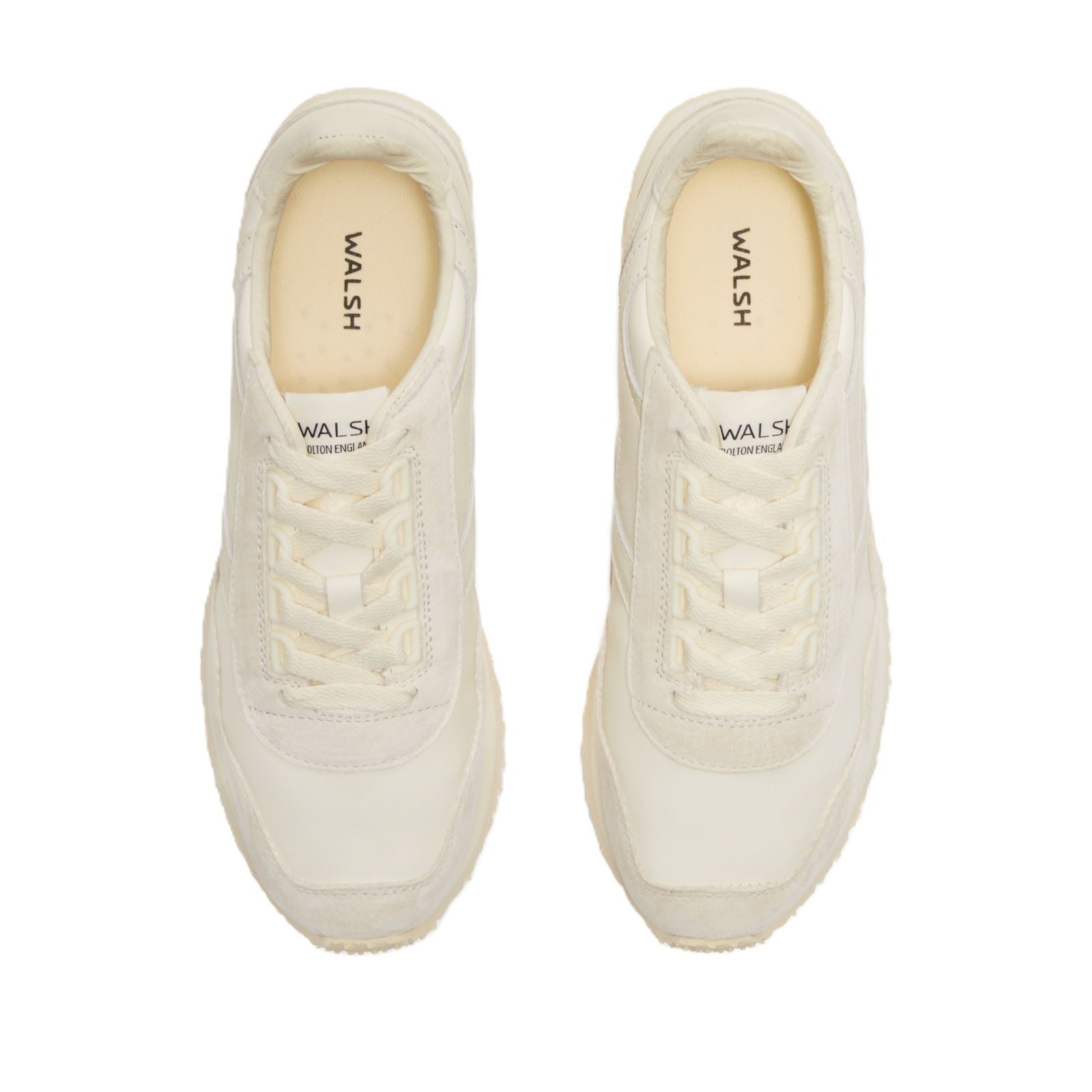 Walsh Ensign Leather Men's White Sneakers