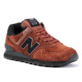 New Balance 574 Suede Brown Sneakers