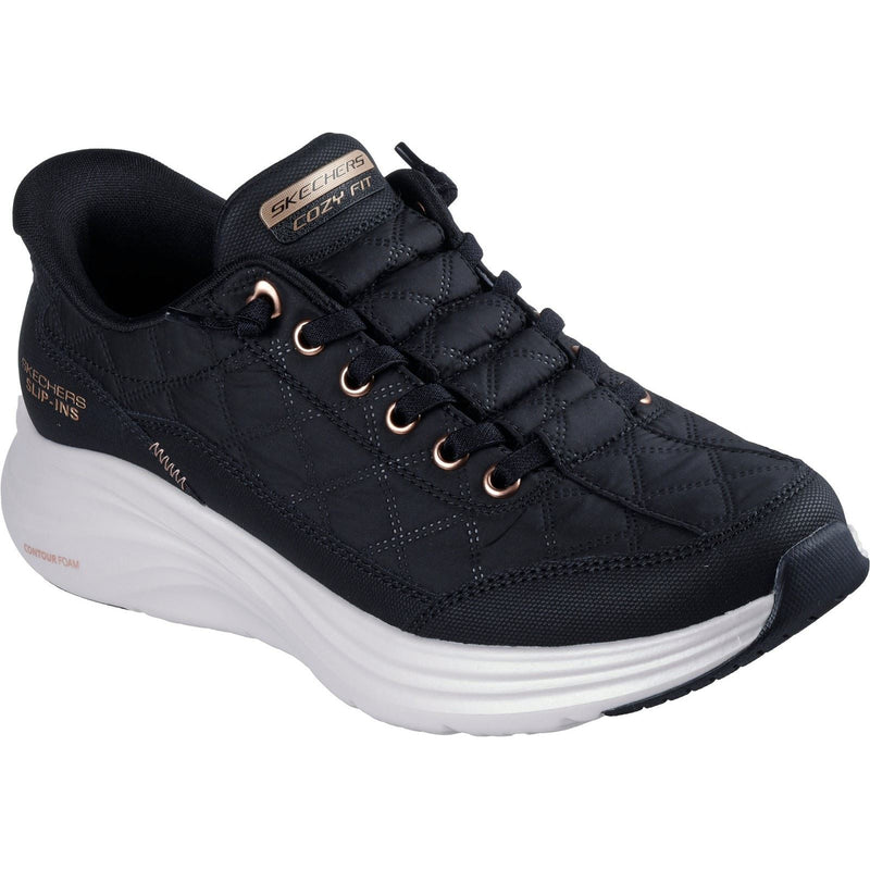 Skechers Contour Foam Golden Hour Textile Women's Black/Rose Gold Sneakers