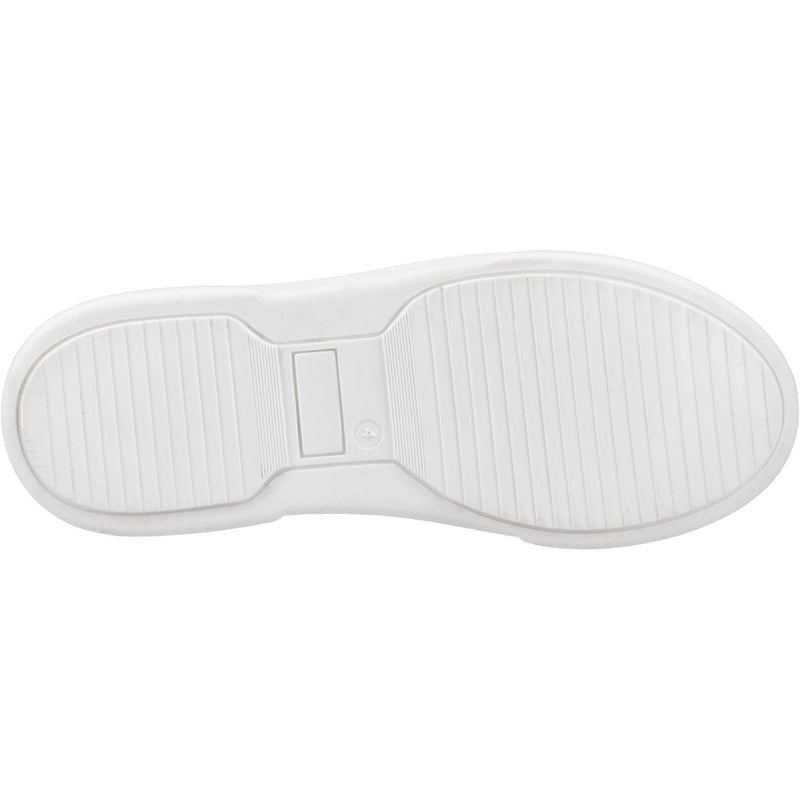 Hush Puppies Kathryn Leather Women's White Sneakers