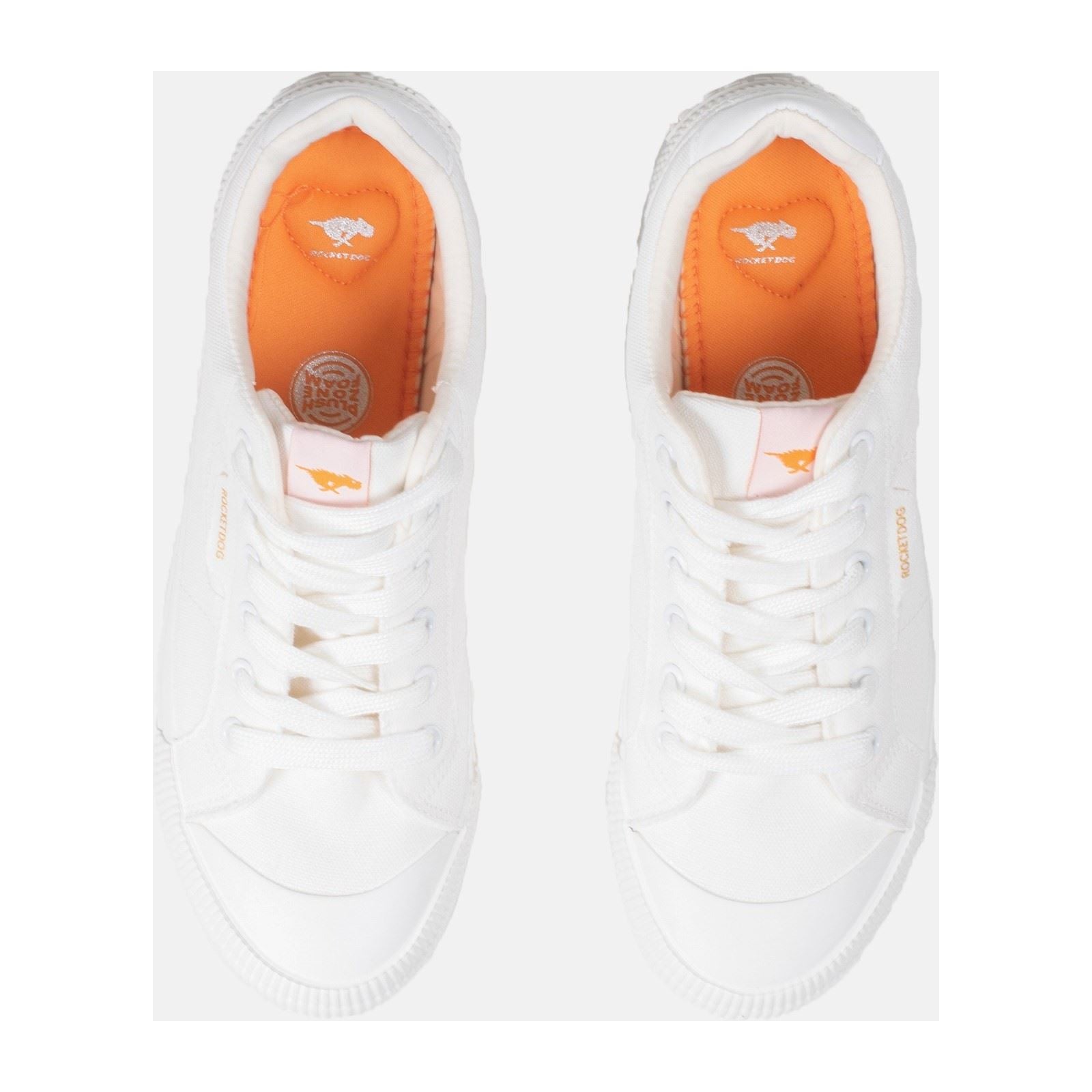 Rocket Dog Cheery Canvas Women's White Sneakers