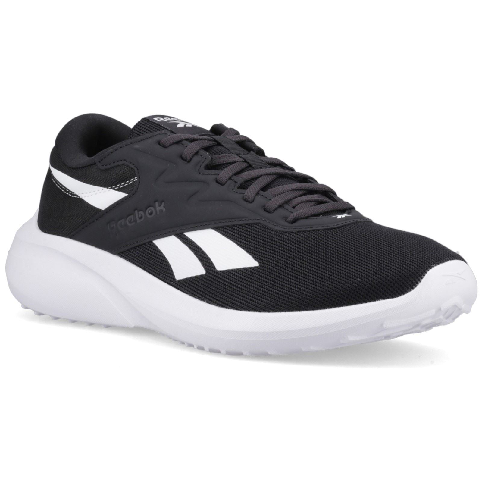 Reebok Lite 5 Trainer Textile Men's Black/White/Washed Black Sneakers