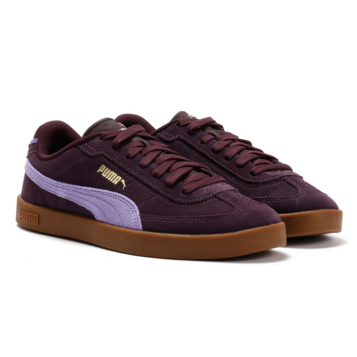 Puma Club II Era Suede Plum Sneakers
