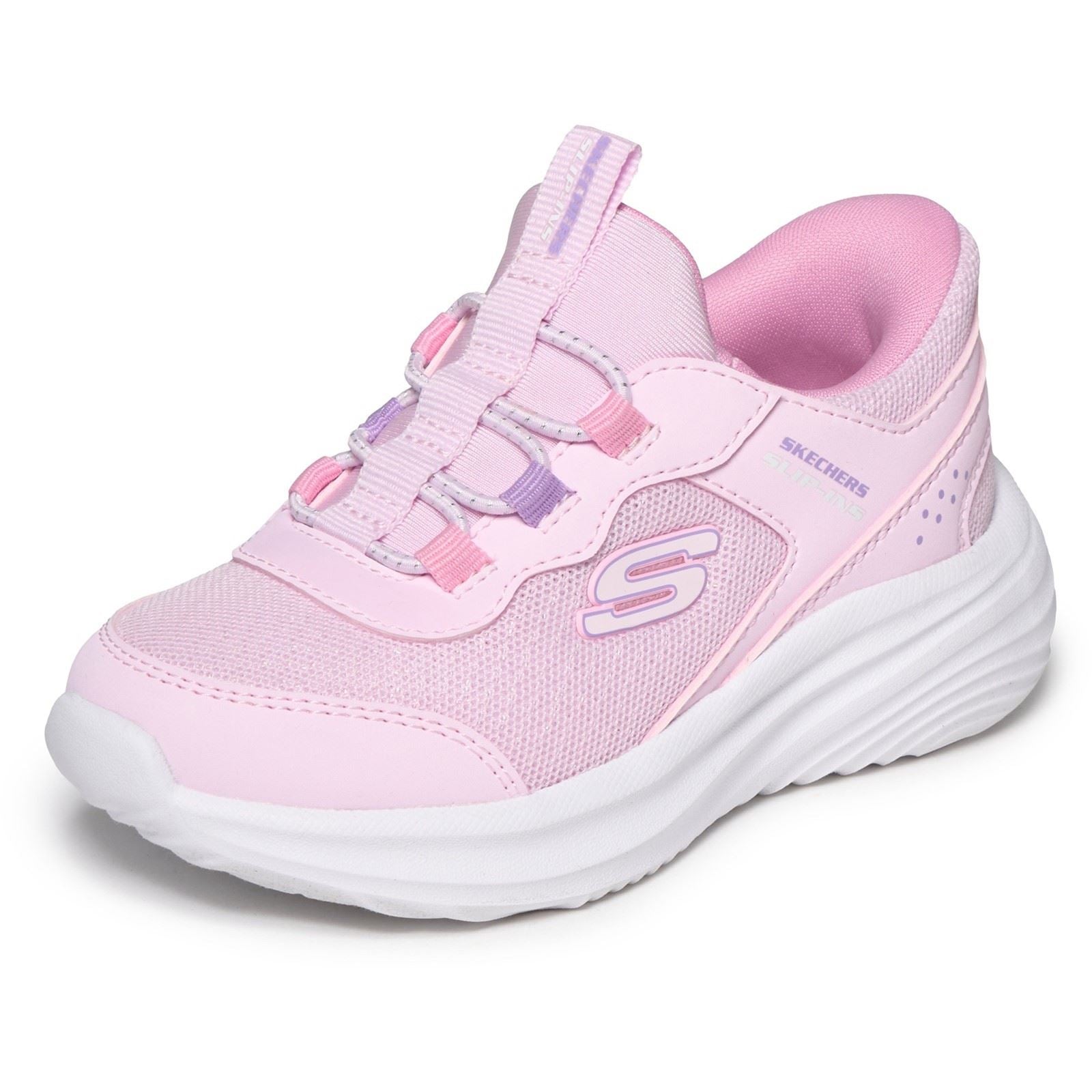 Skechers Bounder Pro Step One Girl's Light Pink Trainers