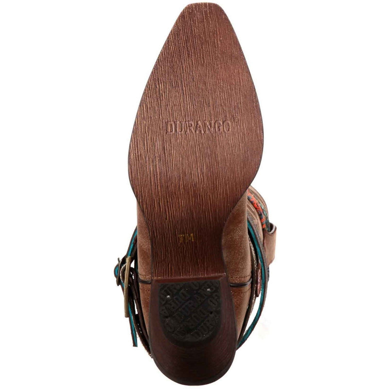 Durango Crush Faux Leather Women's Brown Boots