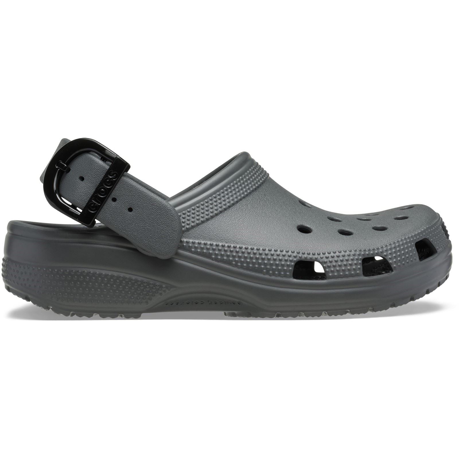 Crocs Classic Buckle EVA Women's Carbon Clogs