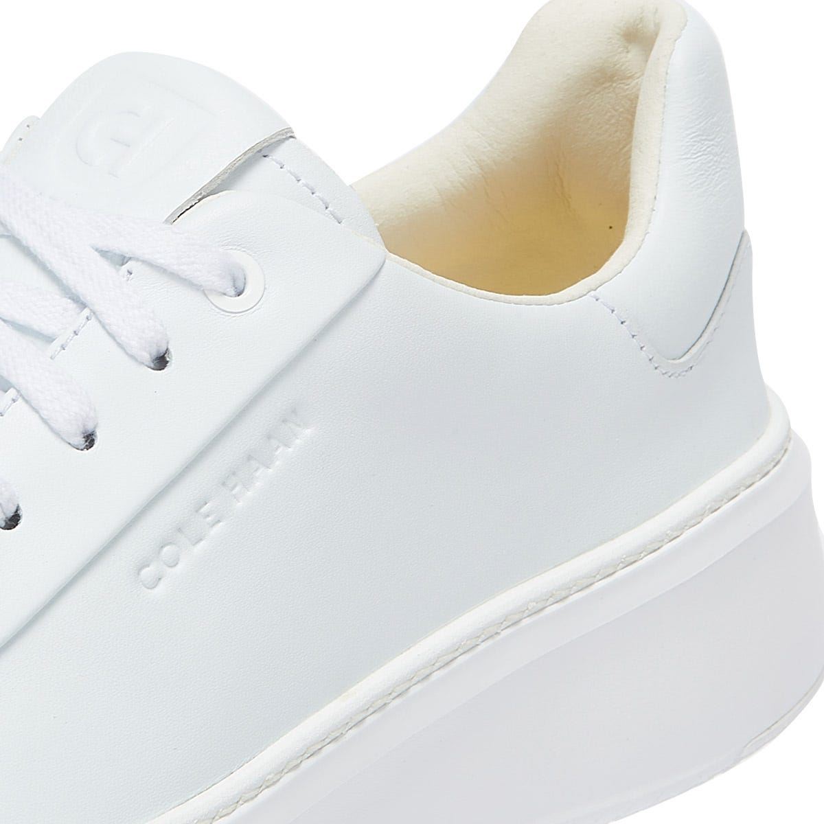 Cole Haan Grandprø Topspin Leather Men's Optic White Sneakers