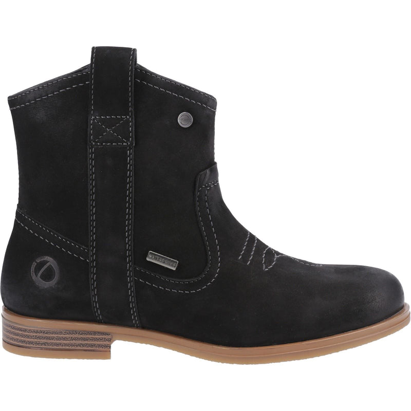 Cotswold Signet Leather Women's Black Boots