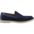 Hush Puppies Leon Suede Men's Navy Loafers