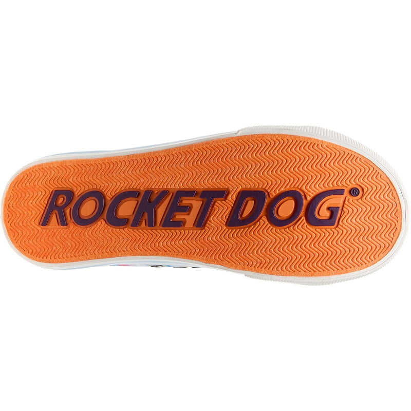 Rocket Dog Jazzin Dens Cotton Women's Rainbow Trainers