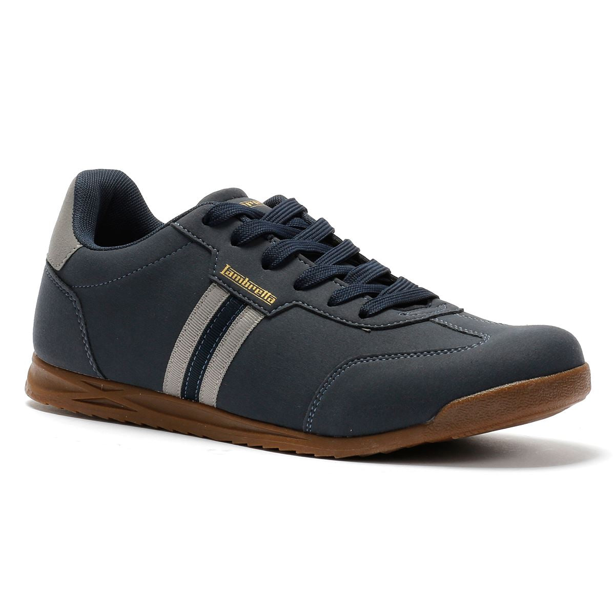 Lambretta Tackle Men's Navy/Charcoal Sneakers