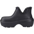 Crocs Stomp Shorty Thermoplastic Women's Black Boots