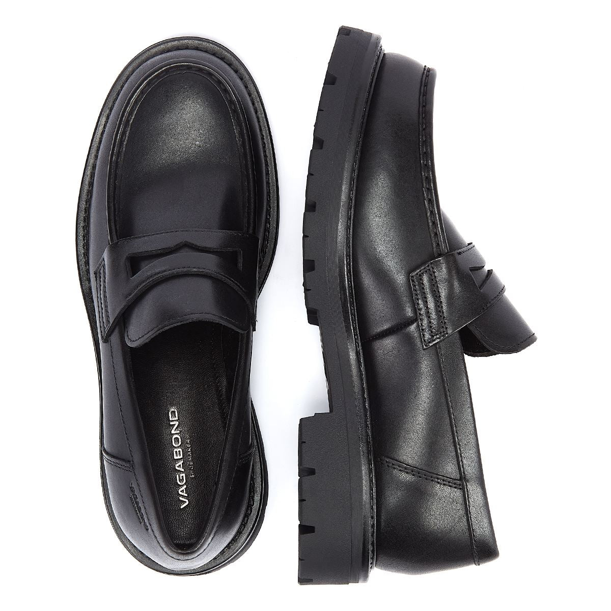 Vagabond Cameron Men's Black Loafers