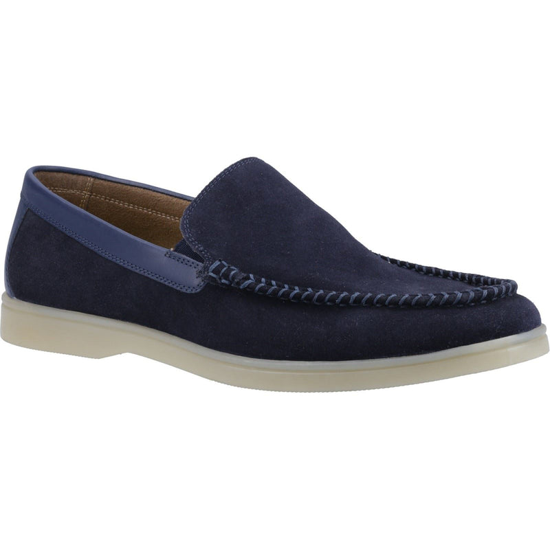 Hush Puppies Leon Suede Men's Navy Loafers