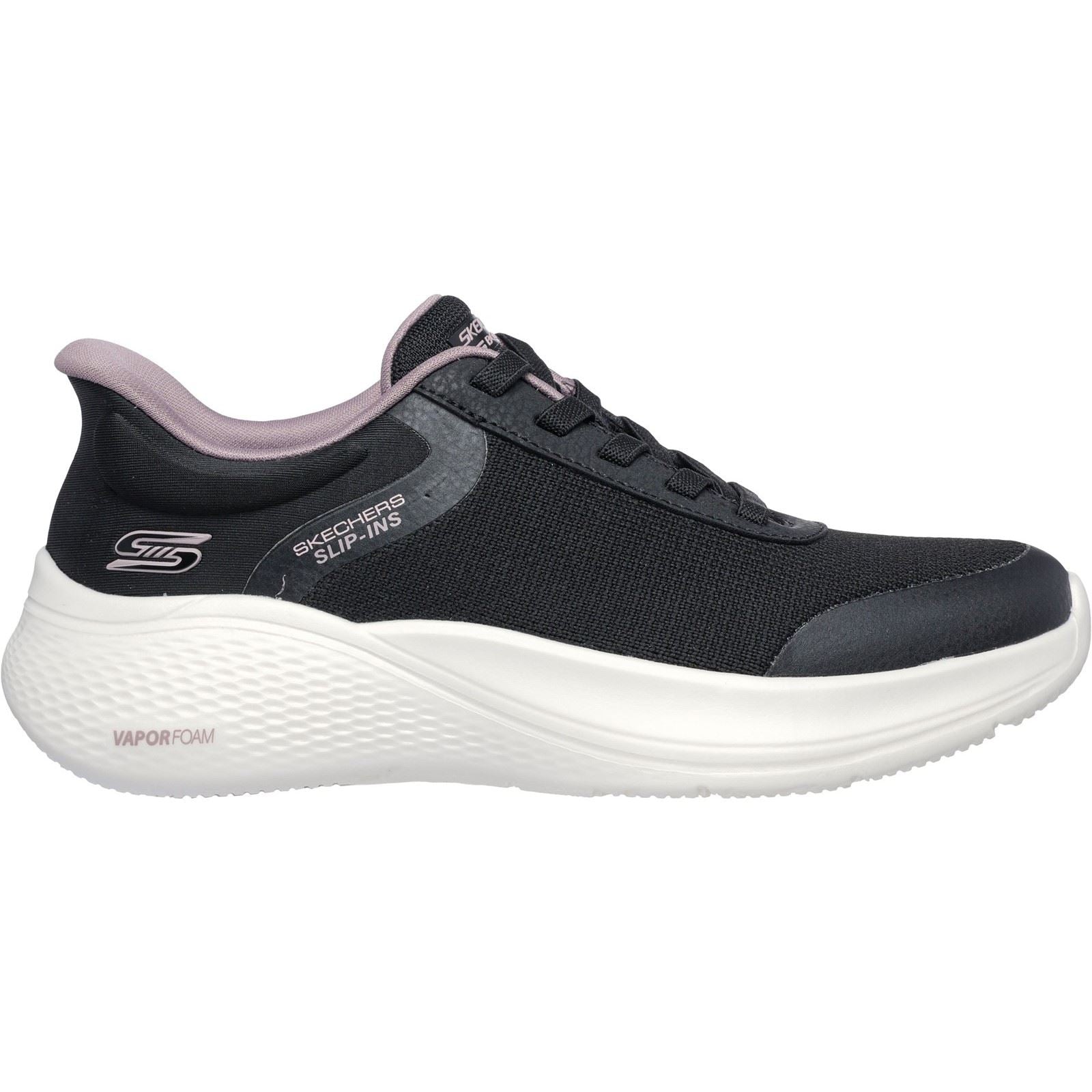 Skechers BOBS Infinity Vapor Glow Synthetic Women's Black Sneakers