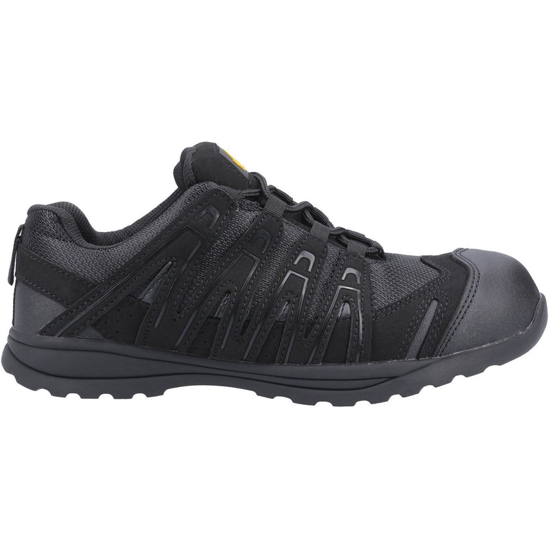 Amblers Safety FS40C Mesh/Microfibre Black Safety Sneakers