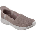 Skechers Seager Believe It Textile Women's Dark Taupe Sneakers