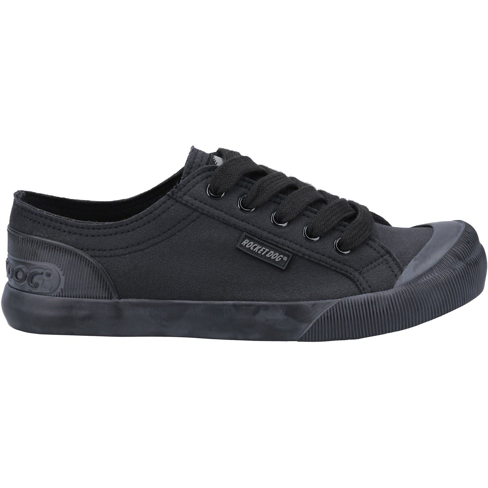 Rocket Dog Jazzin Fable Synthetic Women's Black Sneakers