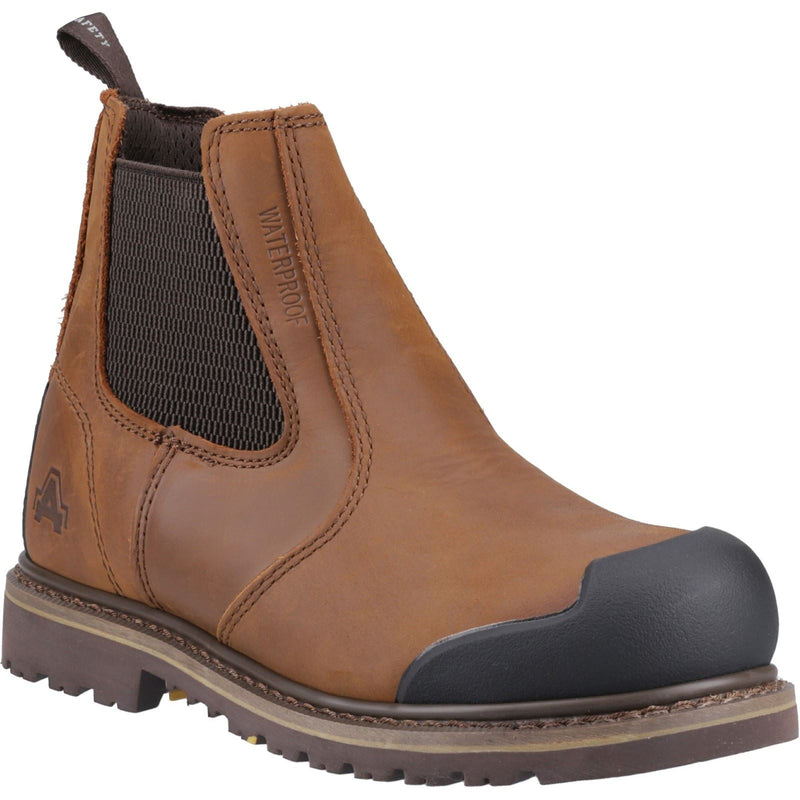 Amblers Safety FS225 Nubuck Brown Safety Boots