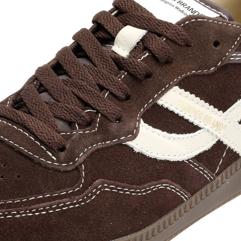 Pompeii Elan Sala Suede Men's Ecru/Biscuit Sneakers