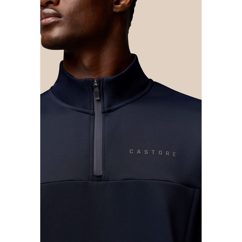 Castore Scuba 1/4 Zip Polyester Men's Blue Sweatshirt