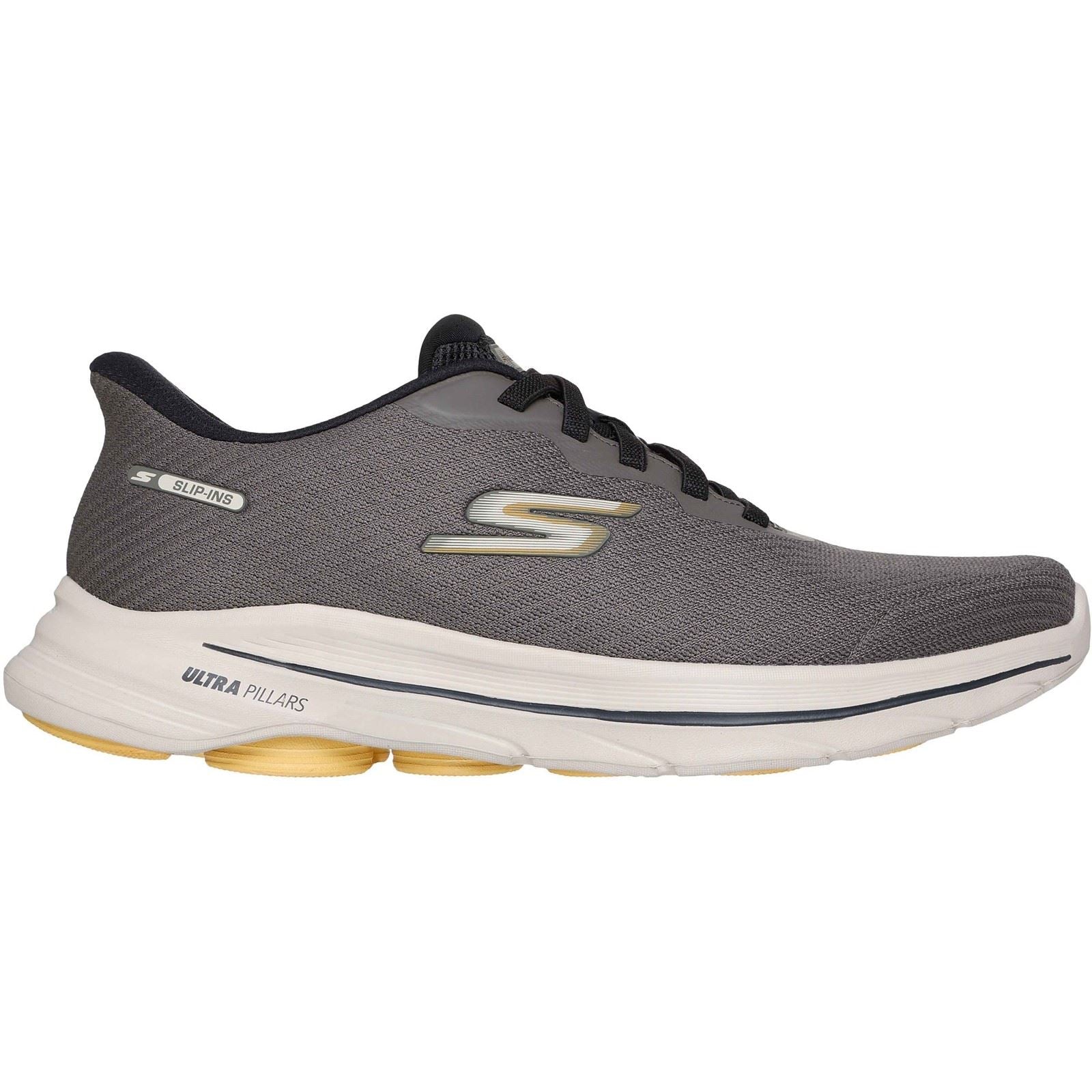 Skechers GO WALK 8 Pate Textile Men's Taupe Standard Sneakers