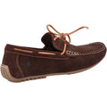 Hush Puppies Reuben Suede Men's Brown Boat Shoes