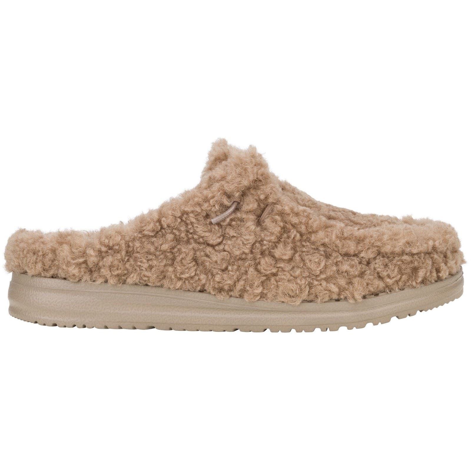 HEYDUDE Wendy Synthetic Women's Timber Wolf Mules